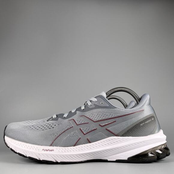 Asics GT 1000 12 Men\'s Size 8 Gray Running Sneakers Athletic Gym Shoe Casual EUC main image 6
